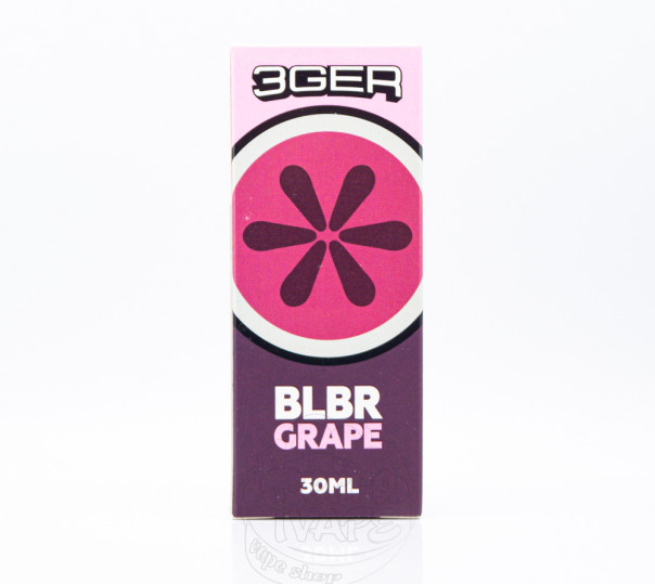 Набор для приготовления жидкости 3Ger Salt Blackberry Grape 30ml 30mg на солевом никотине со вкусом ежевики и винограда