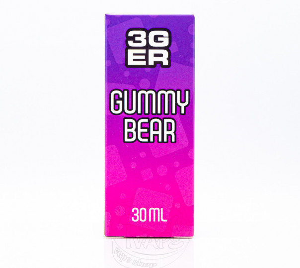 Набор для приготовления жидкости 3Ger Salt Gummy Bear 30ml 50mg на солевом никотине со вкусом желейных мишек