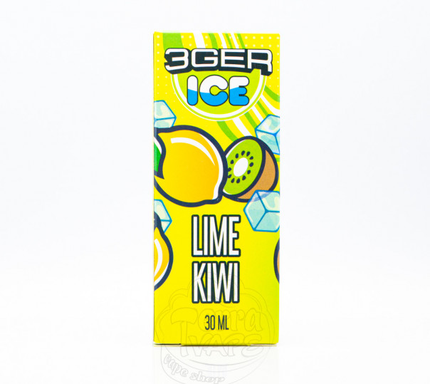 Набор для приготовления жидкости 3Ger Salt Lime Kiwi 30ml 50mg на солевом никотине со вкусом киви и лайма