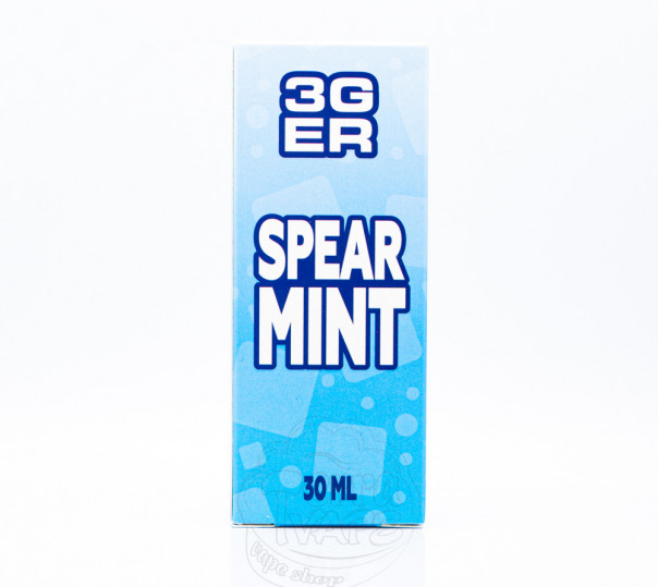 Набор для приготовления жидкости 3Ger Salt Spearmint 30ml 50mg на солевом никотине со вкусом мятной жвачки