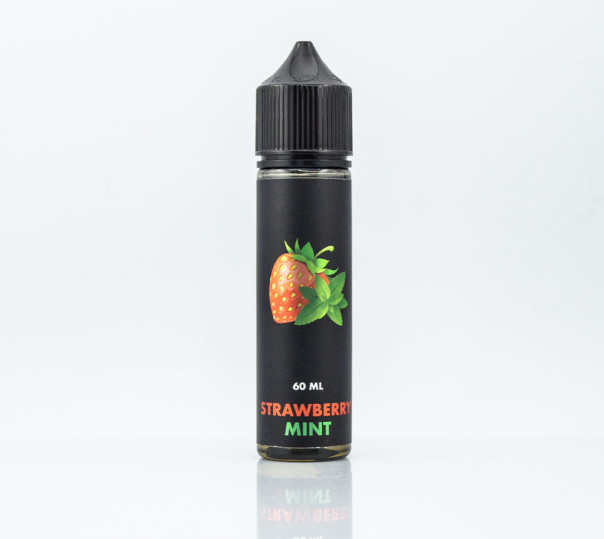 Рідина 3Ger Organic Strawberry Mint 60ml 3mg на органічному нікотині зі смаком полуниці з м'ятою