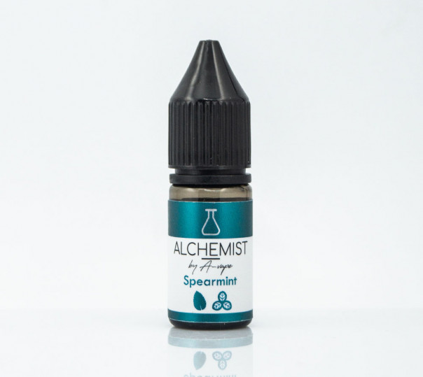 Жидкость Alchemist Salt Spearmint 10ml 50mg на солевом никотине со вкусом мятной жвачки