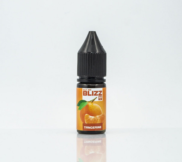 Рідина Blizz Salt Tangerine 10ml 25mg на сольовому нікотині зі смаком танжерина