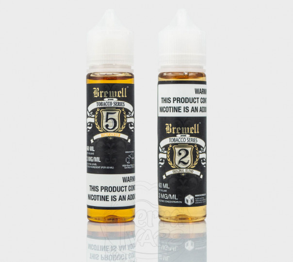 Жидкость Brewell Tobacco Series Organic 60ml на органическом никотине