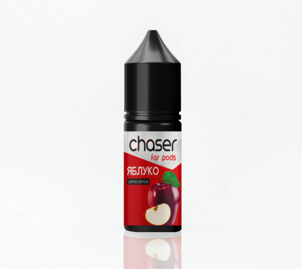 Рідина Chaser For Pods Salt Яблуко 15ml 50mg на сольовому нікотині