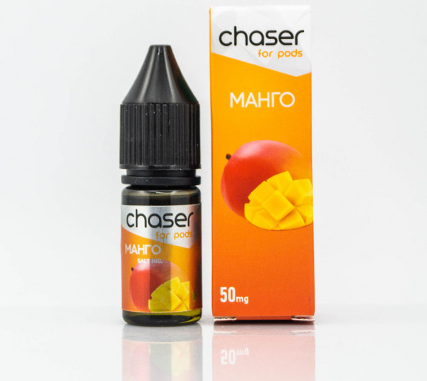 Жидкость Chaser For Pods Salt Манго 10ml 50mg на солевом никотине
