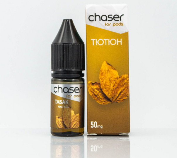 Жидкость Chaser For Pods Salt Табак 10ml 50mg на солевом никотине