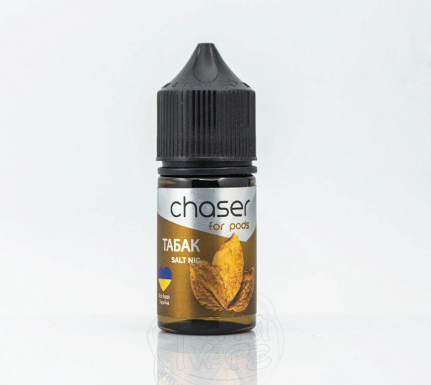 Рідина Chaser For Pods Salt Тютюн 30ml 50mg на сольовому нікотині