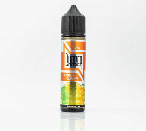 Жидкость Chaser Silver Organic Citrus Gummy 60ml 3mg на органическом никотине со вкусом цитрусовых желейных мишек