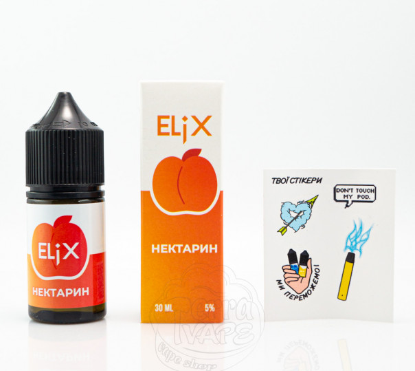 Жидкость Elix Salt Нектарин 30ml 50mg на солевом никотине