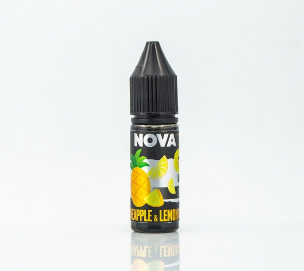 Жидкость Nova Salt Pineapple Lemonade 15ml 50mg на солевом никотине со вкусом ананасового лимонада