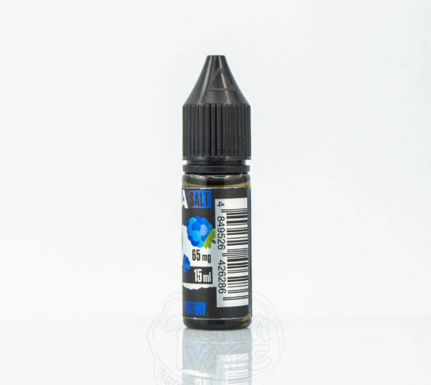 Жидкость Nova Salt Red Bull Blueraspberry 15ml 30mg на солевом никотине со вкусом энергетика с синей малиной