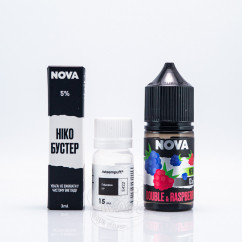 Nova Salt Double Raspberry 30ml 50mg
