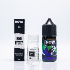 Nova Salt Blackcurrant Grape 30ml 50mg Жидкость