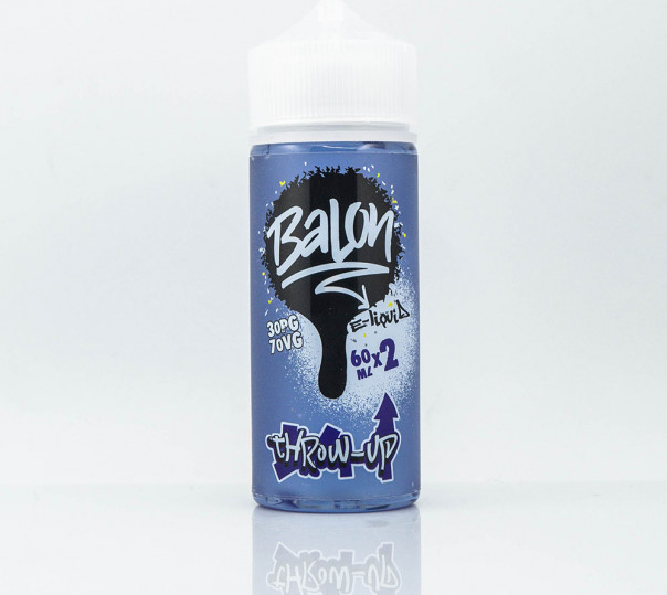 Жидкость Balon Organic Throw-Up 120ml 1.5mg на органическом никотине со вкусом розового лимонада