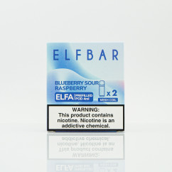 Картридж для Elf Bar ELFA - Blueberry Sour Raspberry (Черника с кислой малиной) Электронная сигарета