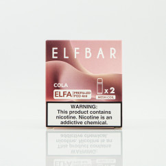 Картридж для Elf Bar ELFA - Cola (Кока-кола) Электронная сигарета
