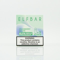 Картридж для Elf Bar ELFA - Cranberry Grape (Клюква с виноградом) Электронная сигарета