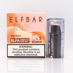 Картридж для Elf Bar ELFA - Energy (Энергетик) Электронная сигарета