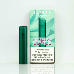 Elf Bar Mate500 Pod Green (Зелений) 500mAh Електронна сигарета