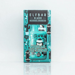 Elf Bar BC4000 LE Vanilla Ice Cream (Ванильное мороженое) Одноразовая электронная сигарета