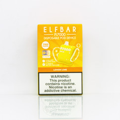 Elf Bar Pi7000 Lemon Lime (лимон с лаймом) Одноразовая электронная сигарета