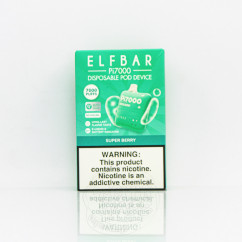 Elf Bar Pi7000 Super Berry (ягоди) Одноразова електронна сигарета
