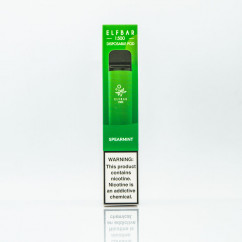 Elf Bar 1500 Spearmint (М'ята) Електронна сигарета