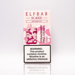 Elf Bar BC4000 Strawberry Pina Colada (Клубничная Пина Колада) Одноразовая электронная сигарета