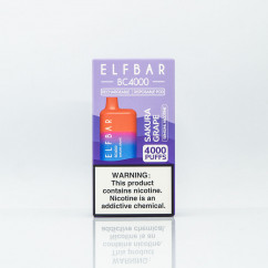 Elf Bar BC4000 Sakura Grape (Виноград та сакура) Одноразова електронна сигарета