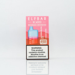 Elf Bar BC4000 Watermelon Ice (Арбуз с холодком) Одноразовая электронная сигарета