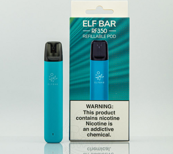 Elf Bar RF350 Pod Kit Blue (Синій) 350mAh Багаторазова POD система