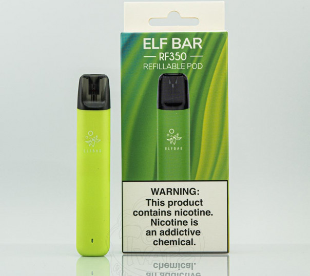 Elf Bar RF350 Pod Kit Green (Зелений) 350mAh Багаторазова POD система