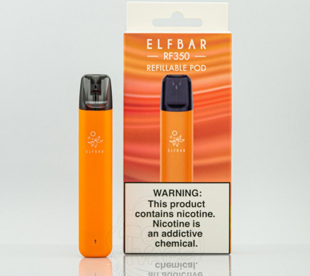 Elf Bar RF350 Pod Kit Orange (Помаранчевий) 350mAh Багаторазова POD система