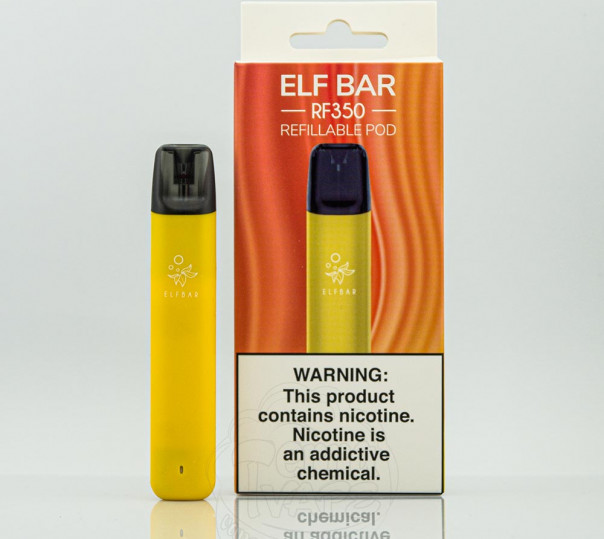 Elf Bar RF350 Pod Kit Yellow (Желтый) 350mAh Многоразовая POD система
