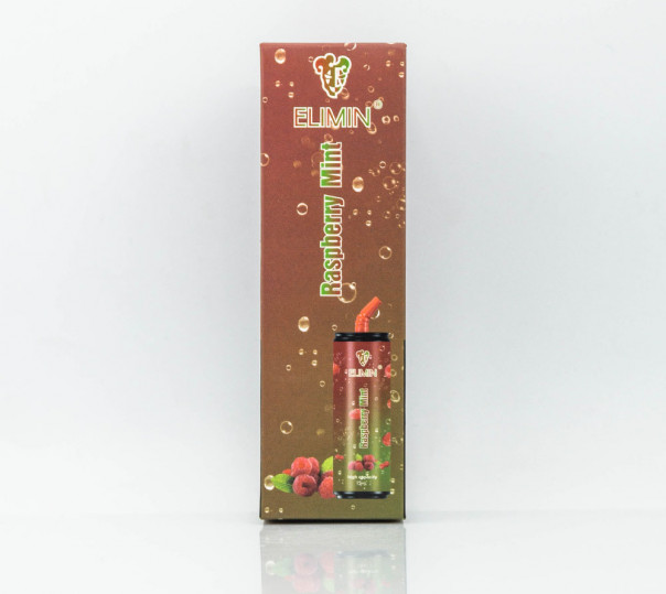 Elimin Raspberry Mint (Малина с мятой) 6000 затяжек Одноразовый POD