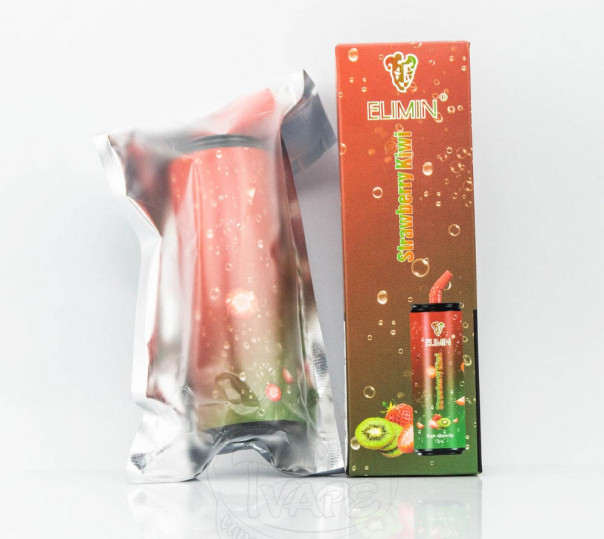 Elimin Strawberry Kiwi (Клубника киви) 6000 затяжек Одноразовый POD