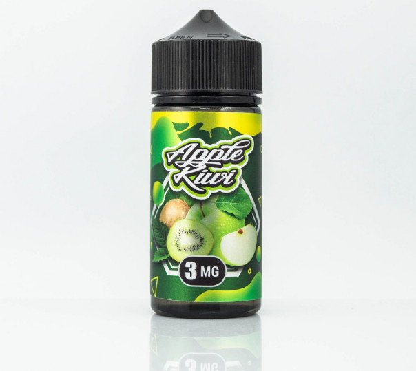Жидкость Marvellous Brew Apple Kiwi 100ml 0mg без никотина со вкусом киви и яблока