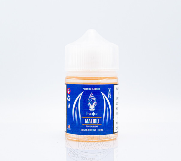 Жидкость Halo Organic Malibu 60ml 6mg на органическом никотине со вкусом пина колады