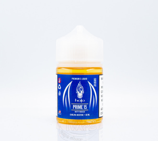Жидкость Halo Organic Prime 15 60ml 6mg на органическом никотине со вкусом табака