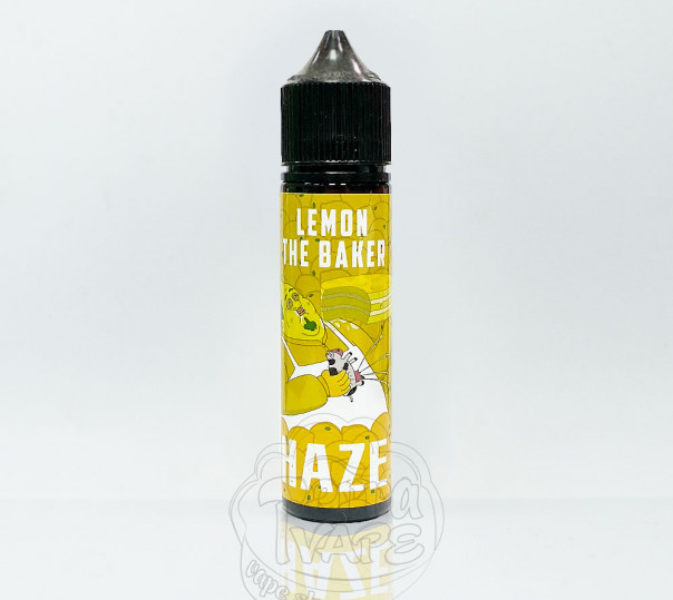 Жидкость Haze Organic Lemon The Baker 60ml 1.5mg на органическом никотине со вкусом лимонного пирога
