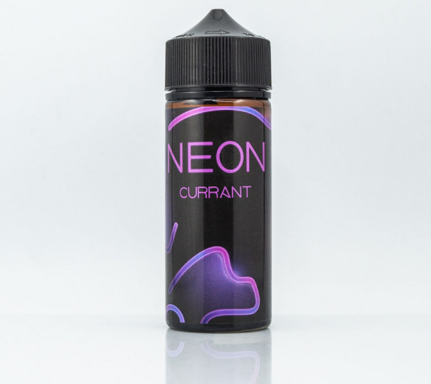 Рідина Neon Organic Currant 120ml 0mg без нікотину зі смаком смородини без нікотину