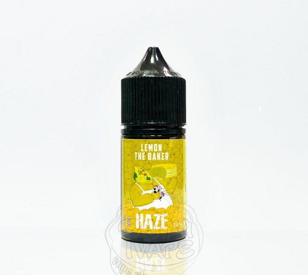 Жидкость Haze Organic 60/40 Lemon The Baker 30ml 6mg на органическом никотине со вкусом лимонного пирога