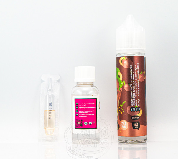 Жидкость In Bottle Organic Peach 60ml 3mg на органическом никотине со вкусом персика