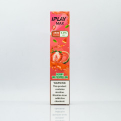 iPlay Max 2500 Berry Watermelon (Полуниця з кавуном) Одноразова електронна сигарета
