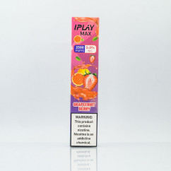 iPlay Max 2500 Grapefruit Berry (Грейпфрут з полуницею) Одноразова електронна сигарета