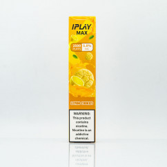 iPlay Max 2500 Lemon Cookies (Лимонное печенье) Одноразовая электронная сигарета