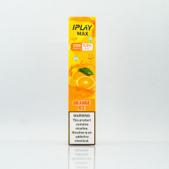 iPlay Max 2500 Orange Ice (Апельсин с холодком) Одноразовая электронная сигарета