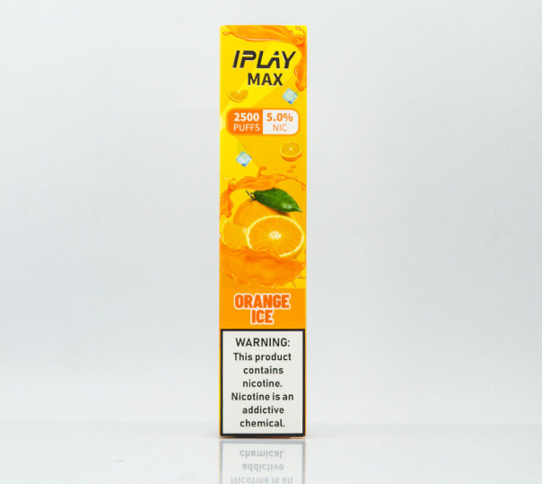 iPlay Max 2500 Orange Ice (Апельсин с холодком) Одноразовый POD