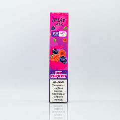 iPlay Max 2500 Sour Raspberry (Кислая малина) Одноразовая электронная сигарета